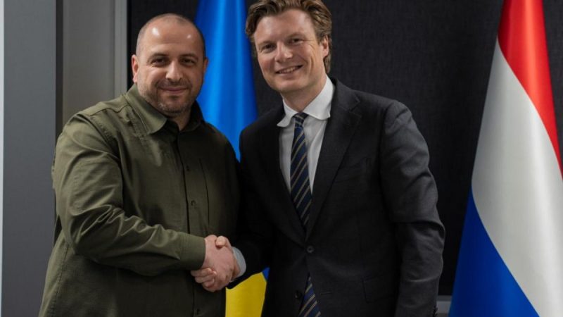 Міністр оборони Нідерландів Рубен Брекельманс прибуває до Києва