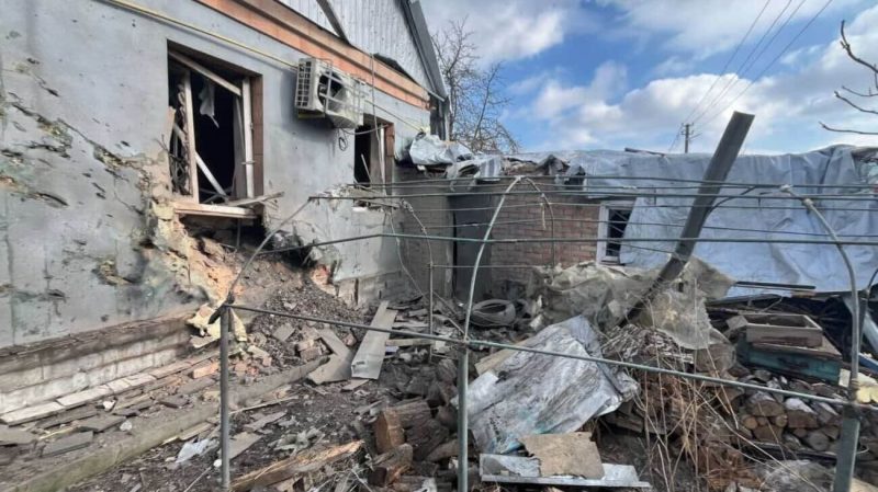 Російські війська обстріляли Нікополь