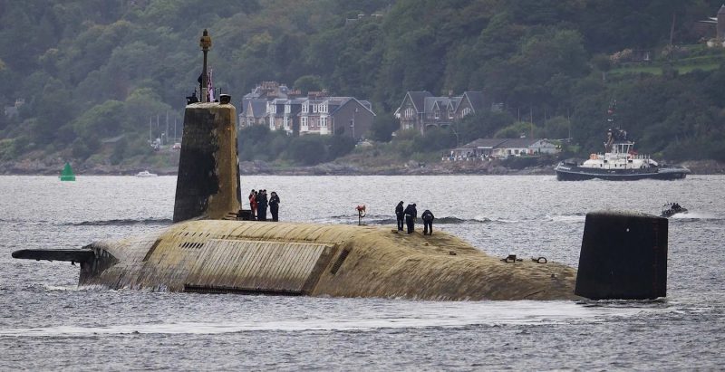 Росія намагається стежити за атомними підводними човнами Великої Британії