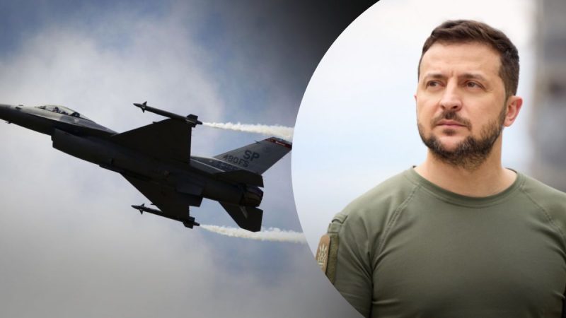 Зеленський анонсував відкриття школи F-16 для українських пілотів