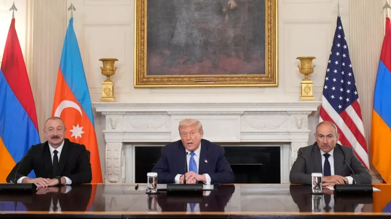 У Білому домі відбулося підписання історичної мирної угоди між Вірменією та Азербайджаном