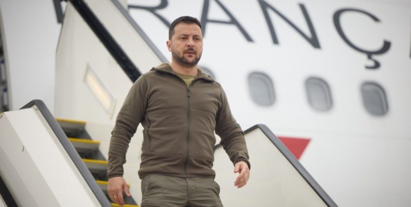 Зеленський прибув на переговори з Трампом