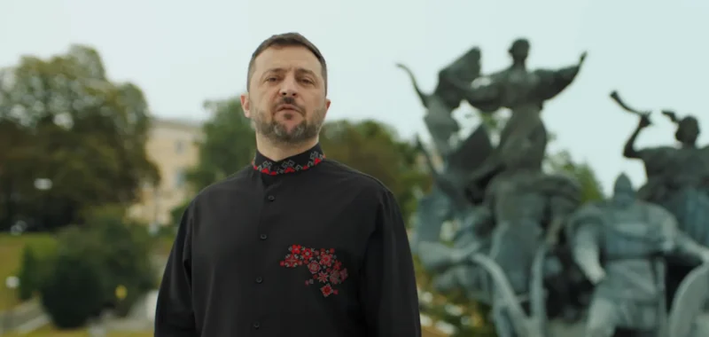 Зеленський звернувся до нації у День Незалежності: Україна сильна та незалежна