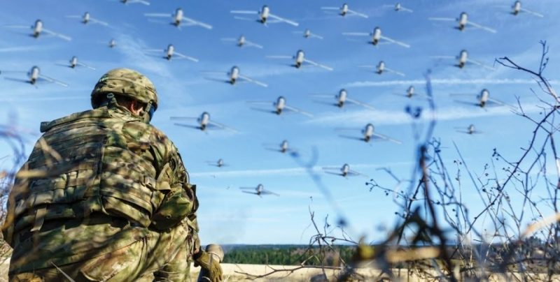 В Україні випробували першу у світі систему з роїв дронів-перехоплювачів