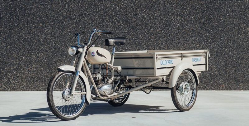 У Бельгії продають вантажний мотоцикл Maserati