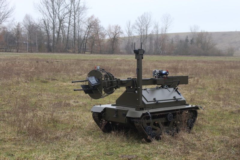 Українські роботизовані комплекси випробували Мураху-Mini у бойових умовах
